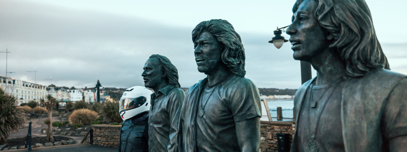 Bee Gees Statue Douglas Promenade